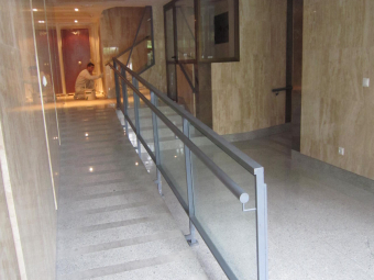 rampa rehabilitada